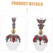 Angoily Perfume Bottle Essential Oil Bottle Glass Decorations Travel Delicate Red - Buy Online on SooperMarket.com