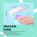 Beetles Gel Nail Polish Kit with UV Light - 6 Colors Fall Collection Soak Off Nude Gray Purple Mauve Light Pink - DIY Home Gift for Her - Buy Online on SooperMarket.com