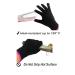 AFT90 Heat Resistant Glove for Hair Styling - Curling Iron, Flat Iron, Curling Wand - Black/Pink Edge - Buy Online on SooperMarket.com
