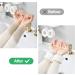 Spa Headband Wrist Washband Wash Set Puffy Headband Bubble Headband for Women Girls Makeup Headband and Wristband for Skincare makeup headband for Washing Face Shower Black - Buy Online on SooperMarket.com