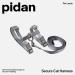 Shop Pidan Cat Dishes & Leash - Adjustable Travel-Friendly Bite-Proof Pet-Safe Dish for Cats | Gray | Fits All Sizes - Buy Online on SooperMarket.com