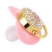 Buy Ergonomic Ultralight Silicone Baby Pacifier - Soft & Safe for Playtime (Pink) | International Shipping - Buy Online on SooperMarket.com