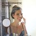 Beaupretty Handheld Makeup Mirror with Yellow Wood Handle - Portable Retro Vanity Pocket Mirror for Women - Outdoor Travel Mirror - 29.7x16.7cm - Buy Online on SooperMarket.com