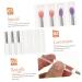 16 Pcs Silicone Lip and Eye Makeup Brush Set | Lipstick Applicator & Lip Mask Tool for Flawless Application - Buy Online on SooperMarket.com