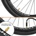 Brass Presta Valve Adapter (5 Pack) - Convert to Schrader, Inflate with Bike Pump/Air Compressor - Buy Online on SooperMarket.com