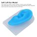 Silicone Left Ear Piercing Model - Flexible & Durable Teaching Tool with Transparent Base - Buy Online on SooperMarket.com