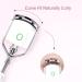 Heated Lash Curler with 2 Speed Temperature Control Long Lasting Curling Metal Ironing Fast Charging Electric Eyelash Curlers (White) - Buy Online on SooperMarket.com