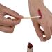 100pcs Disposable Lip Brushes | Eco-Friendly Makeup Applicators with Bamboo Handle - Lint Free Lipstick & Lip Gloss Wands - Buy Online on SooperMarket.com