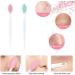 10Pcs Exfoliating Nose Brush Silicone Lip Brush Double-sided Soft Lip Brush Lip Scrub Brush Lip Scrubber Blackhead Brush for Lip Skin Smoothing Cleaning Perfect Makeup Tool Kits - Buy Online on SooperMarket.com