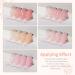 Nude Gel Polish Set for French Manicure - 6 Transparent Colors for Home Salon, LED UV Curing - 7.5ml Each - Buy Online on SooperMarket.com