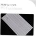 150 Sheets Pearl Cotton Highlighter Hair Foils for Coloring Hair Bleach and Developer Hair Coloring Paper Coloring Board Hair Color Paper Strips Shims Foam Clothing Set The Bubble 41.2x14.8cmx3pcs Whitex3pcs - Buy Online on SooperMarket.com