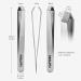 Wide Grip Slant Tweezers - German Stainless Steel - Hand-Filed Slanted Tips for Ultra-Precision - Tweezers for Eyebrows and Nose/Ear/Facial Hair - Professional Grade - Buy Online on SooperMarket.com