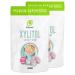 Intenson Xylitol 2x1kg | Low-calorie sugar substitute | 100% natural | Vegan | Sweetener | Granulated 1 kg (pack of 2)