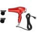 BTSEURY 1600 1800w Hair Dryer High Power Low Noise Fast Drying Professional Blow Dryer for Home Salon US Plug 110V (Chinese Red) US Plug 110V Chinese Red - Buy Online on SooperMarket.com