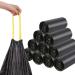 Tear-resistant garbage bags 120L Black - WITH DRAWSTRING - 100% Recycled - XXL garbage bags (50 to 1000 bags selectable) (50)