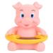 Cartoon Water Thermometer  Animal Digital Water Thermometer Baby Bath Time Toy (6 Style Optional)(Pink Pig) Pink Pig Pig