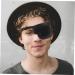 ORFOFE 6 Pcs Single Eye Mask Small Eye Protector Adjustable Eye Cover Lazy Eye Glasses Eye Patch Polyester - Buy Online on SooperMarket.com