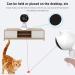 Cat Toy Interactive Automatic USB Motion Activated Laser Toy for Indoor Cats Dogs Kitten Kitty Fast and Slow Pattern 1200mAh Battery Silent Pet Laser Pointer Toy - Buy Online on SooperMarket.com