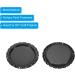 PATIKIL 1 Inch Flat Decorative Bottle Caps 50 Pack Craft Bottle Pendant Trays Double Sides Printed for DIY Pendants Craft Scrapbooks Black - Buy Online on SooperMarket.com