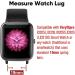 ZURURU 19mm Soft Silicone Replacement Bands for Veryfitpro ID205 Series Fitness Watch (Black) - Buy Online on SooperMarket.com