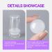 Gelike EC French Nail Stamper - Transformable Silicone Stamp Head for DIY Nail Art & Home Manicure Tools - Buy Online on SooperMarket.com