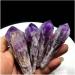 3pcs Natural Rough raw Gemstone Purple Amethyst Cluster Minerals for Teaching Crafts HOMEZHOU - Buy Online on SooperMarket.com
