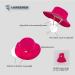 LANGZHEN Baby Girls Sun Protection Hat | Adjustable Wide Brim Toddler Kids Play Hat | Chin Strap | Rose XL - Buy Online on SooperMarket.com