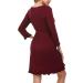 Bresdk Maternity Nightdress: Long Sleeve Nursing Nightgown for Pregnant Women - Buy Online on SooperMarket.com
