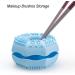 BORDSTRACT 2PCS Makeup Brush Cleaning Folding Bowl Beauty Tool Cleaning Washing Bowl Cute Shaped Soft Silicone Cosmetic Brushes Washing Tool Blue Purple - Buy Online on SooperMarket.com