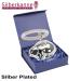Premium Silver-Plated Children's Rattle with Bite Ring - 7cm Hare Design | Ideal Gift Packaging - Buy Online on SooperMarket.com