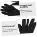 Gogogmee 3 Pairs Hair Shampoo Gloves Black Rubber Gloves Reusable Men Shampoo Dying Man Tool Belt Hair Dye Large - Buy Online on SooperMarket.com