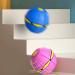 WACURRENTHYD New UFO Pet Flying Saucer Ball Portable Flying Toys Creative Fly Saucer Stomp Magic Balls Magic Frisbee Dog Toy Ball Fun Puppy Interactive Flying Flat Throw Disc Balls Toy (Pink) - Buy Online on SooperMarket.com