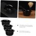 Angoily 3-Section Shaving Shell Razor Holder | Black Soap & Foam Bowl | Men's Shaving Accessories | International Shipping Available - Buy Online on SooperMarket.com