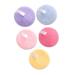 5pcs Round Cleansing Pads Puff Cosmetics Pad Girl Cosmetic Tool Woman Makeup Accessory Face Washing Pad Small Makeup Pad Makeup Tool Girl Makeup Pad Simple Rounded Makeup Pad/2071 12x12cm