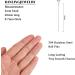 DanLingJewelry 304 Stainless Steel Ball Head Pins 40mm - 500 Pcs | Jewelry Making Findings - Buy Online on SooperMarket.com