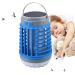 Buzzbug Mosquitoes Killers - BugZapper Outdoor - Mosquitoes Zapper - Waterproof Solar Powered Buggs Zapper - LED UV Light Indoor Mosquitoes Killers Electric Fly Zapper Lamp for Patio Backyard Purple - Buy Online on SooperMarket.com