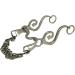 Kandare Spanish Baroque Portuguese Show - 12.5 to 16.5 | Gold & Silver Colors | Includes Chin Chain (13.5 Silver) - International Shipping Available - Buy Online on SooperMarket.com