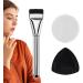 Teksome Flat Blush Concealer Brush - Foundation Brush With Makeup Sponges Puff Makeup Sponges Puff Included Complete Foundation Brush Set for Women Girls - Buy Online on SooperMarket.com
