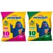 Mamee Monster Noodle Snack BBQ & Chicken Flavour Crispy Snacks 250g HALAL (2 Big Packs 20 Packets)