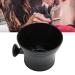Buy Large Black Shaving Soap Bowl - Lightweight Plastic Shaving Mug for Men | International Shipping Available - Buy Online on SooperMarket.com