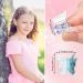 50 Pcs Plastic Mini Butterfly Hair Clips in Assorted Gradient Colors - Cute Hair Accessories for Women & Girls - Buy Online on SooperMarket.com