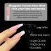 Maggidea 240 Pcs Coffin Fake Nails French Tip Nude Color Glossy Full Cover - Ballerina Nail Art for Women | French-Medium Long Square - Buy Online on SooperMarket.com