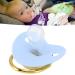 Golden Ultra-Light Silicone Baby Pacifier 0-6 Months | Plplaaoo Rhinestone Dummy - Soft Bling for Newborns (Blue) - Buy Online on SooperMarket.com