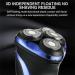 GeRRiT Electric Shavers for Men - Waterproof Rotary 3D Floating Razor & Beard Trimmer | Rechargeable Professional Shaving - Buy Online on SooperMarket.com