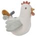 Little Dutch 8803 Standing figure stuffed toy chicken white - Little Farm