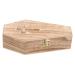 minkissy Box Wood Funeral Dollhouse Coffin Decor Coffins and Caskets Jewelry Casket Terrarium Case Casket Ring Coffin Necklace Organizer Jewelry Organizer Wooden Wedding Small Coffin 15.00X7.80X4.00CM As Shown 1