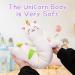 Kawaii Unicorn Plush Pillow - 60cm Long Stuffed Animal Gift for Christmas, Halloween, Birthday - White - Buy Online on SooperMarket.com