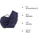 Everydayspecial Disposable Safety Mask 3 Layer Protection Face Mask - 50 pcs (Navy Blue) | Adult Size - Buy Online on SooperMarket.com
