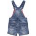 KIDSCOOL SPACE Big Ripped Denim Shortalls 6-7 Years Blue-1922 for Little Girls - Buy Online on SooperMarket.com