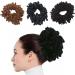 Hair Scrunchies for Girls Volumising Scrunchie Big Hair Ties Elastic Hairbands Hair Headwear Black Hair Scrunchies - Buy Online on SooperMarket.com